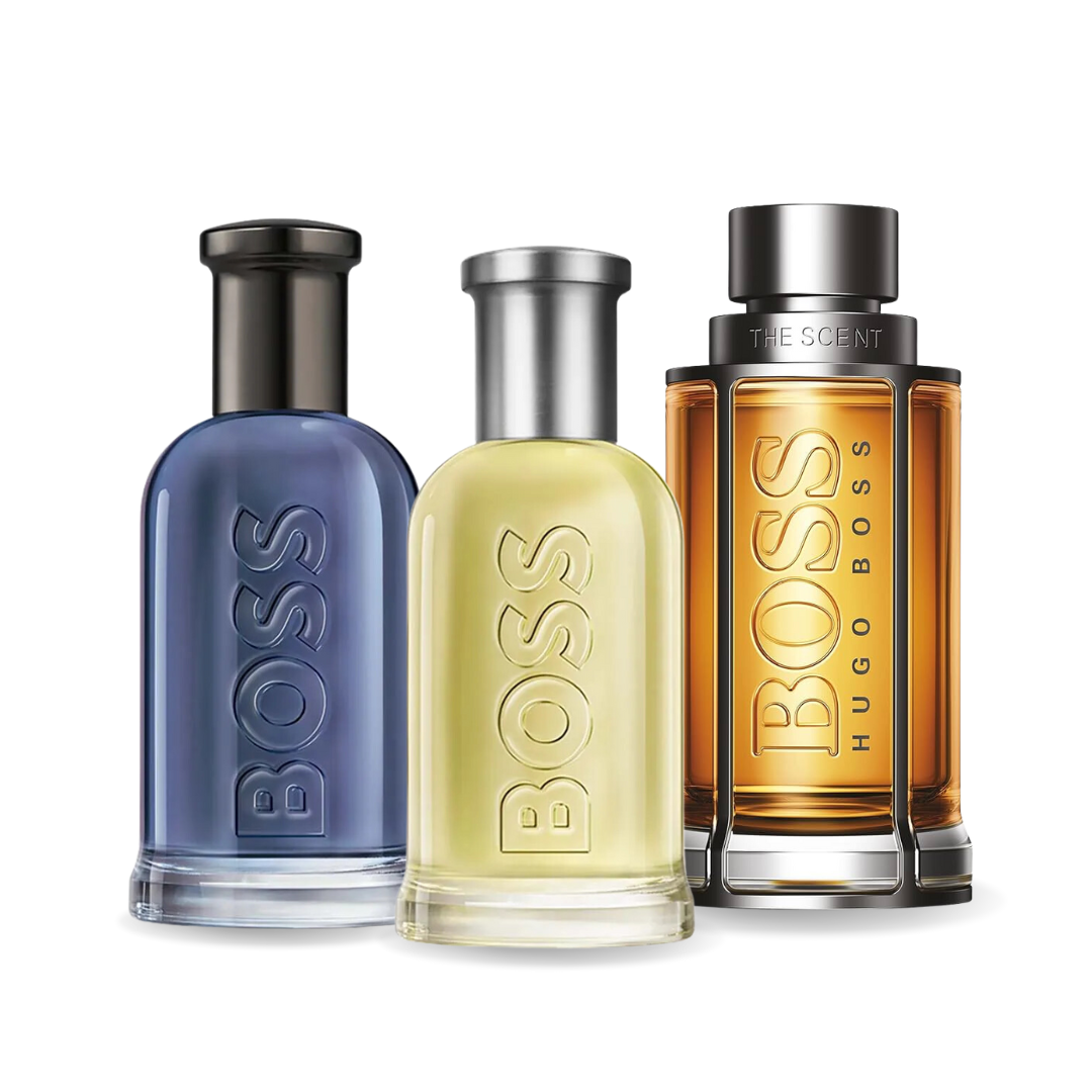 SADA 3 PARFÉMŮ BOSS BOTTLED, BOSS THE SCENT, BOSS BOTTLED INFINITE 100ML